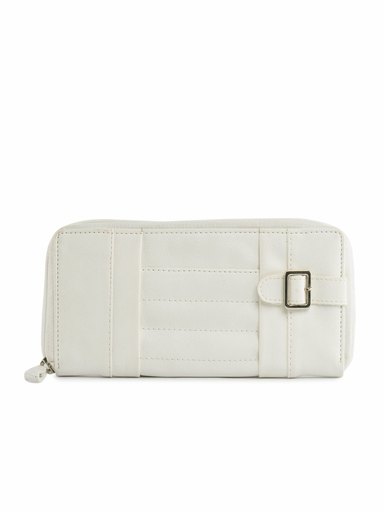 Baggit Women Voltage Taj White Wallet