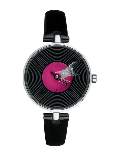 Fastrack Women Black Dial Watch NA6023SL01