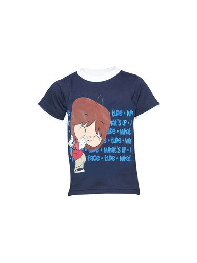 Ant Kids Boy's Whats Up Navy Kidswear