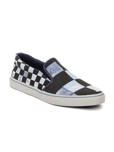 Quiksilver Men Black & Blue Shoes