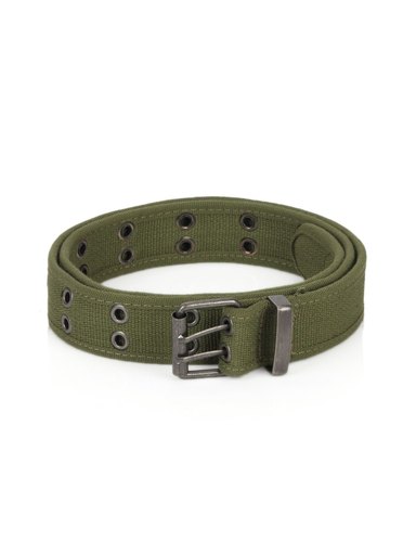 Flying Machine Men Woven Green Belt