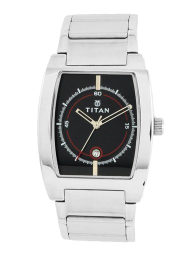 Titan Men Black Watch