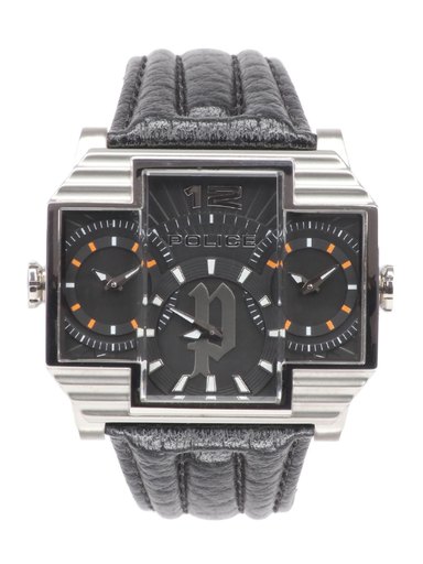Police Men Black Dial Watch PL13088JS-02