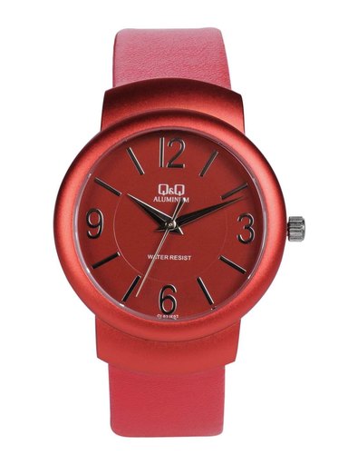 Q&Q Women Red Dial Watch