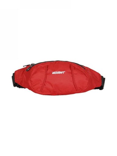 Wildcraft Unisex Red Waist Pouch