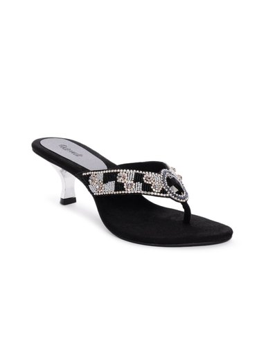 Catwalk Women Black Casual Heels