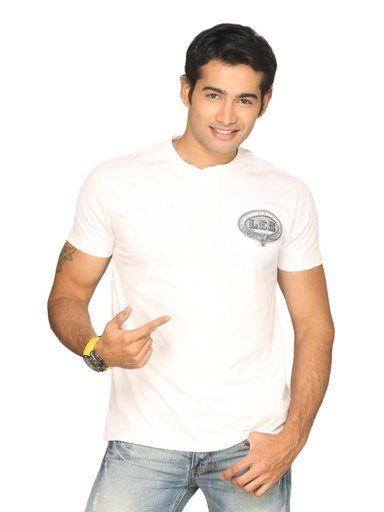 Lee Men's Sheild White T-shirt