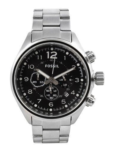 Fossil Men Black Dial Chronograph Watch CH2800
