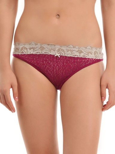 Avirate Magenta Hi-Leg Brief