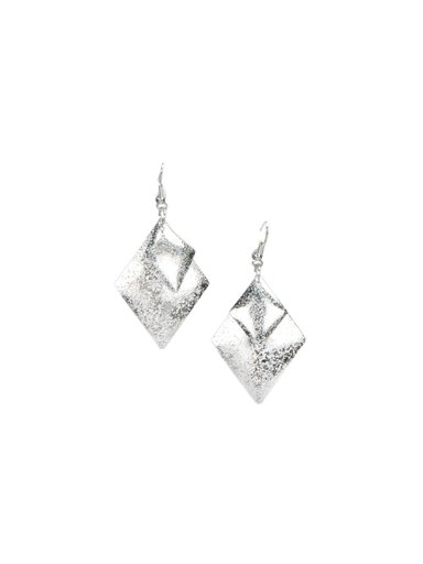ToniQ Women Silver Earrings