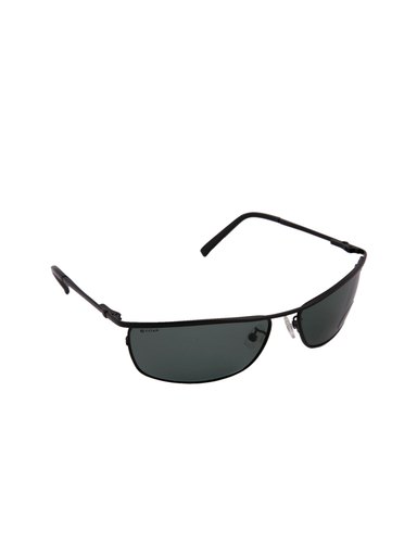 Fastrack Men metal rim Black Sunglasses
