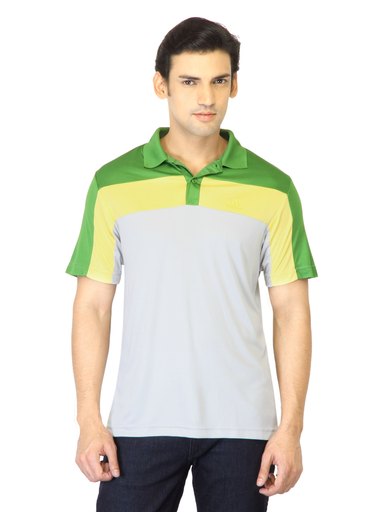 ADIDAS Men Green T-shirt