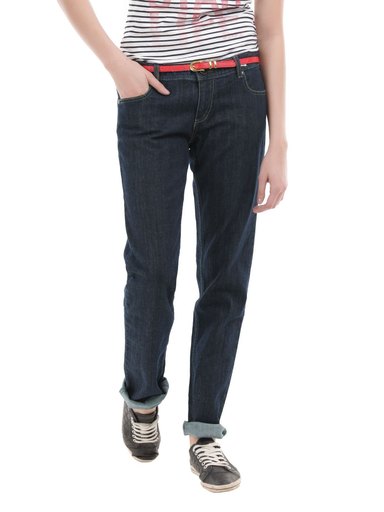 United Colors of Benetton Women Navy Blue Jeans