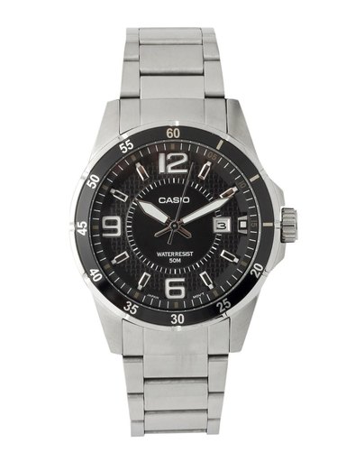 Casio Enticer Men Silver Analogue Watches MTP-1291D-1A2VDF(A414)