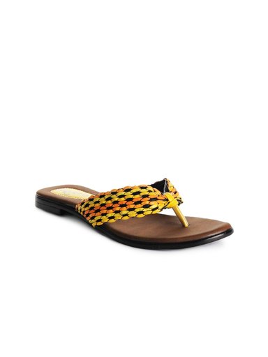 Portia Women Yellow Flats