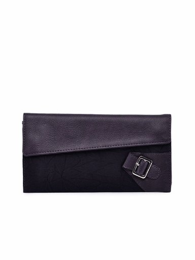 Baggit Women Valley Camlincrush Purple Wallet