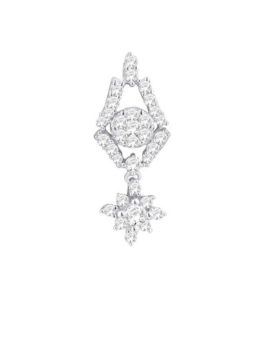Lucera Women Silver Pendant with Chain
