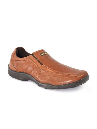 Red Tape Men Brown Shoes