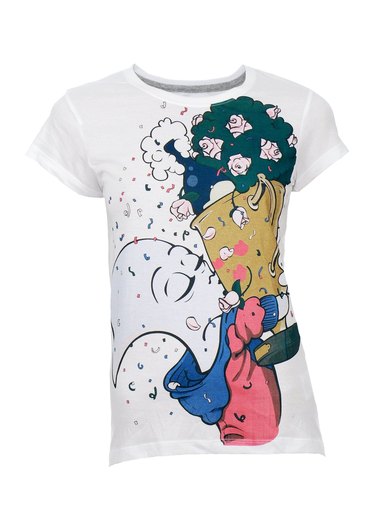 Nike Women As Trophy Swo White T-Shirts