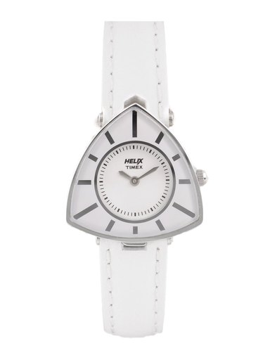 Helix Women White Dial Watch