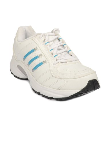 ADIDAS Women White Turquoise Shoe