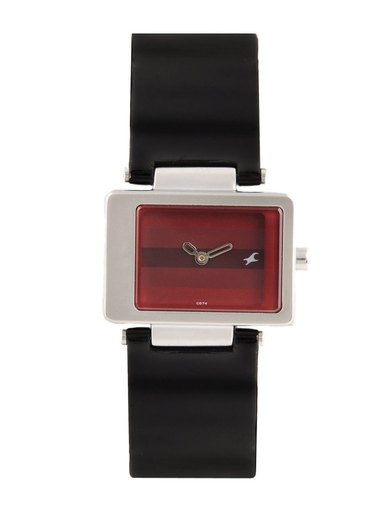 Fastrack Women Red Dial Watch