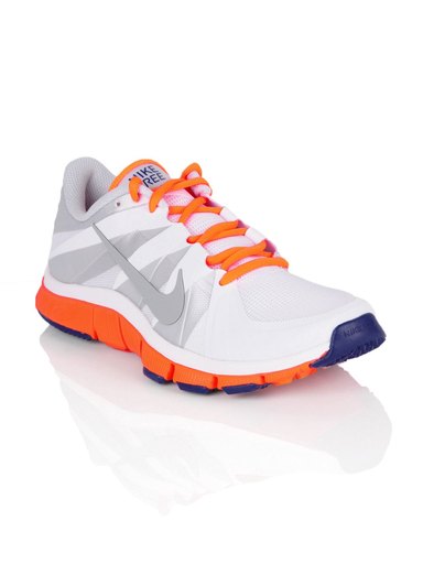 Nike Men Free Trainer White Sports Shoes