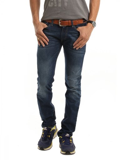 Locomotive Men Blue Jeans