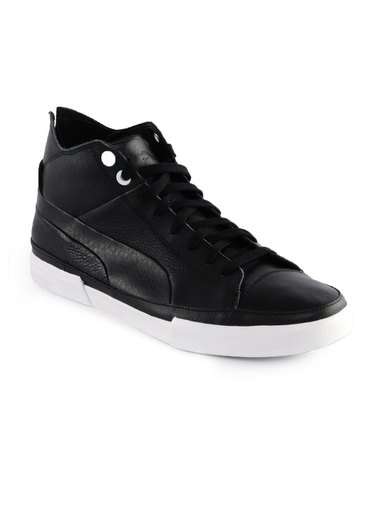 Puma Men Street Step Mid Black Shoes
