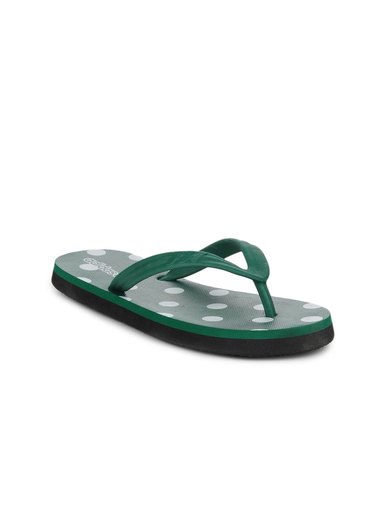 ADIDAS Women Green Flip Flops