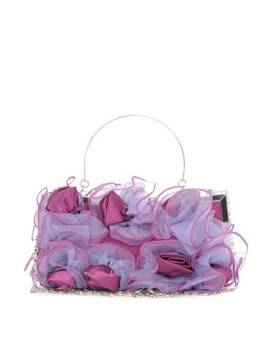 Mod'acc Women Purple Clutch