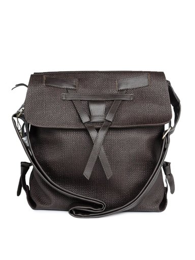 Baggit Women Brown Jute Handbag